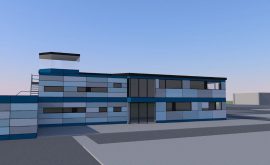 WWA new hanger east elevation