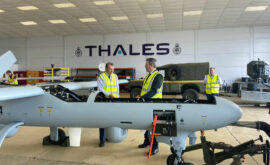 Secretary of State for Wales at Thales-WWA site - July 2020